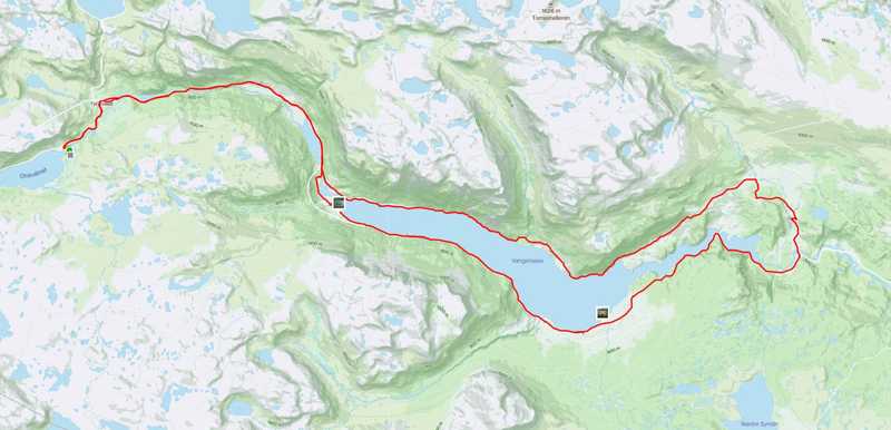 Utsikt mot vangsmjøsa