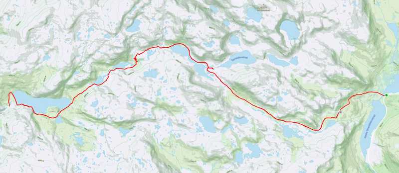Valdresdalen rute